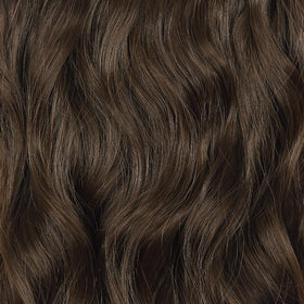 LEEONS Double Weft Synthetic Hair Extensions showing natural wave