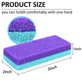 LEIFIRE pumice stone showing coarse side for tough skin