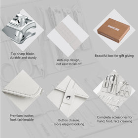 Leipple Manicure Set in kraft paper gift box