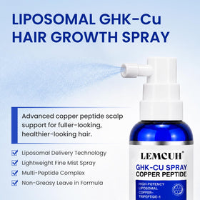 Lemcuh GHK-CU Peptide Hair Serum 80ml back view