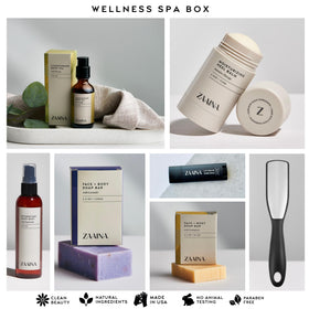 Lemongrass Body Oil bottle from ZAAINA Spa Kit