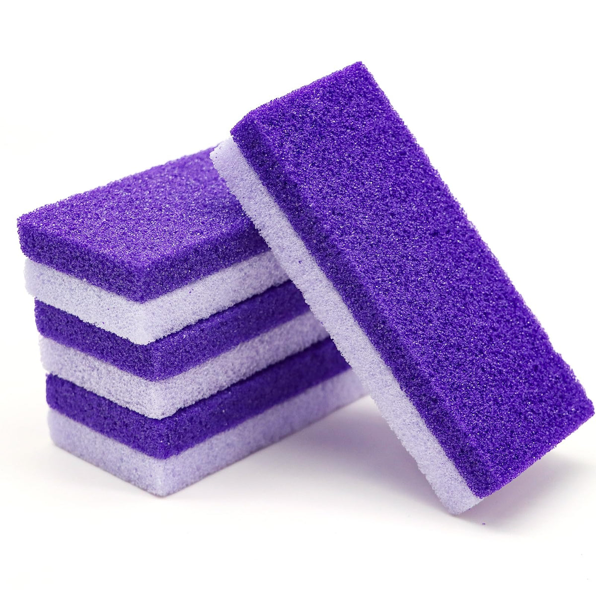 lenpestia Foot Pumice Stone purple front view