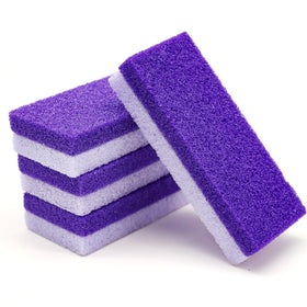 lenpestia Foot Pumice Stone purple front view