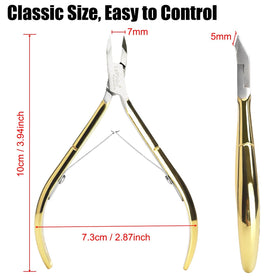 LePinko cuticle clippers showcasing ergonomic design