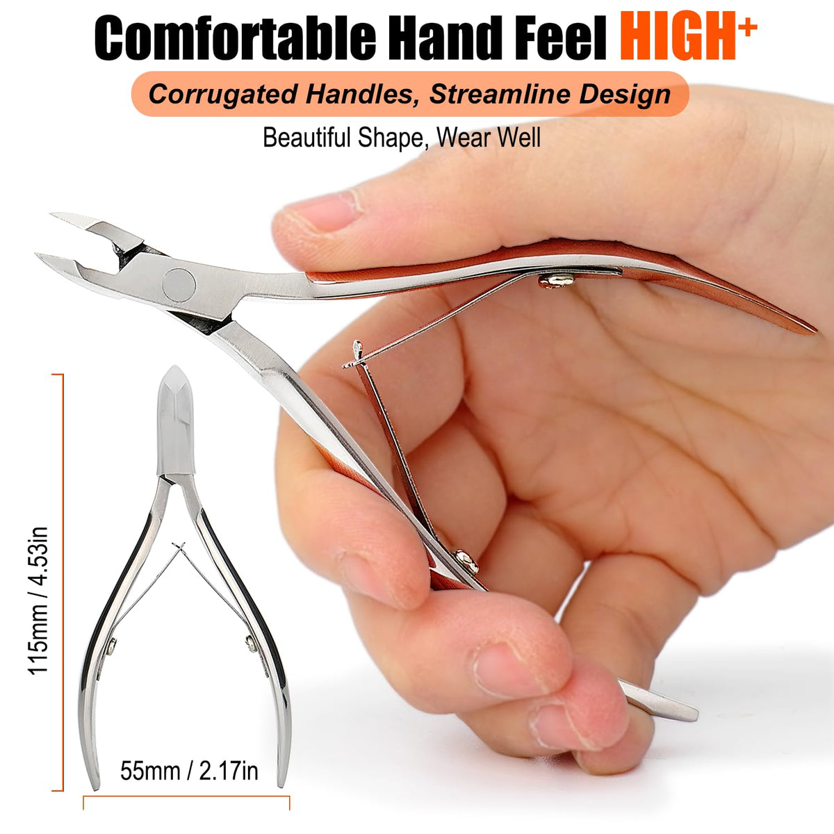 LePinko Cuticle Trimmer Kit in travel bag