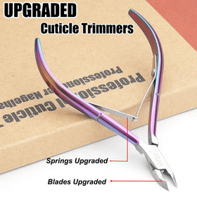 LePinko Cuticle Trimmer Kit showing sharp blades and ergonomic design