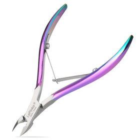 LePinko Professional Cuticle Trimmer Kit front view with rainbow colour