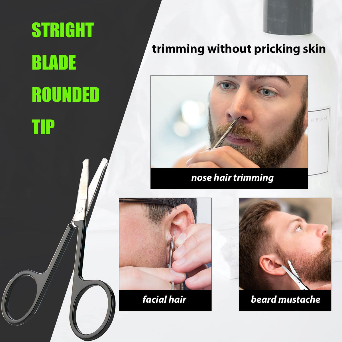 LePinko scissors set on a bathroom counter