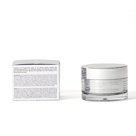 Lepique Retinol Night Cream with a nightstand background