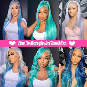 LETMIEO Lace Front Wig in packaging