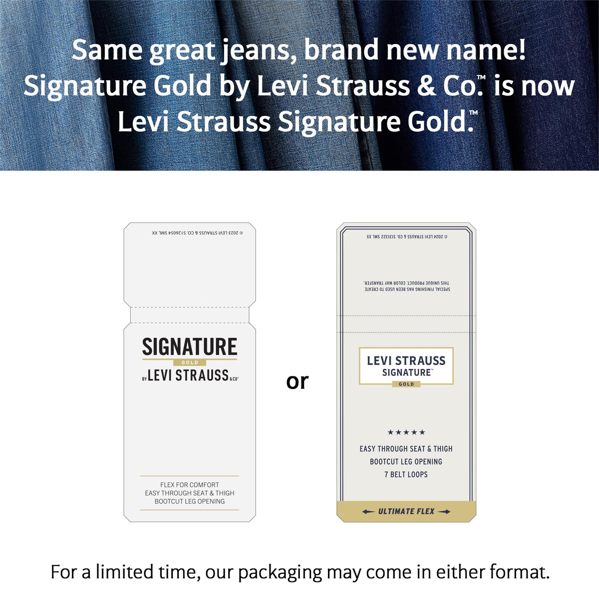 Levi Strauss Signature Gold Men's Trucker Jacket worn casually outdoors