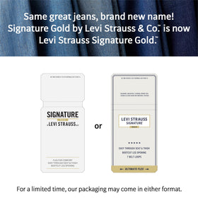 Levi Strauss Signature Gold Men's Trucker Jacket worn casually outdoors