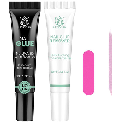 LEYKOSH Nail Glue 10g tube front view