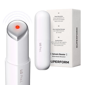 LG Pra.L Galvanic support Mystic White front view