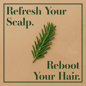 Lia Organics Rosemary Hair Growth Scalp Spray back view
