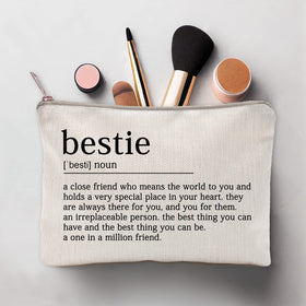 LICOBG Bestie Makeup Case side view on a table