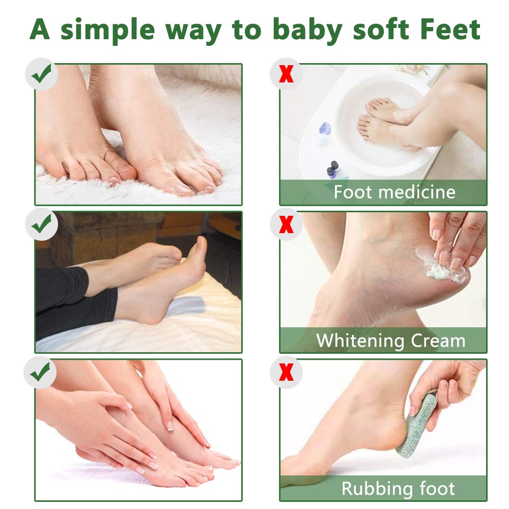 Liefiet Foot Peeling Mask showing texture of the mask