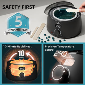 Lifestance digital wax pot with LED display