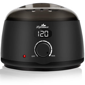 Lifestance Digital Wax Warmer 500ml front view with digital display