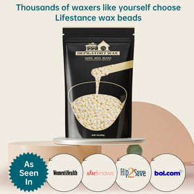 Lifestance Hard Wax Beans with applicator sticks