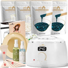 Lifestance L3 Waxing Kit white digital wax pot front view