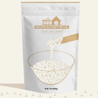 Lifestance Pearl White Waxing Beads 1lb front view
