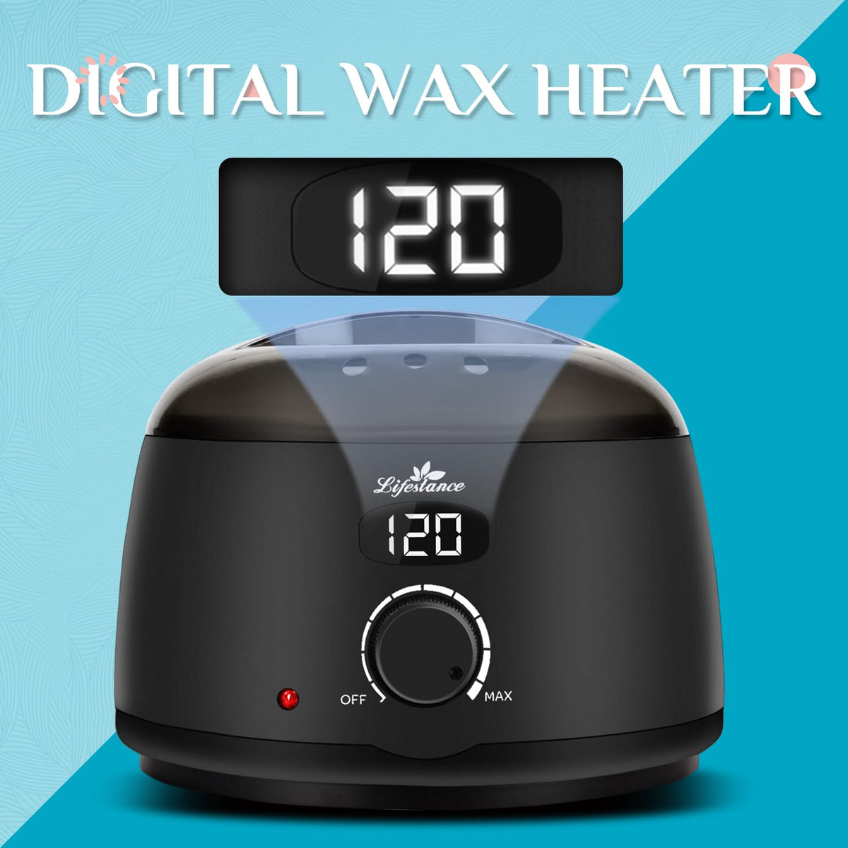 Lifestance wax warmer packaging and accessories overview