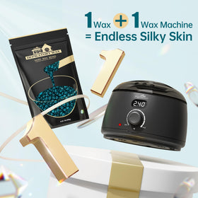Lifestance wax warmer with various types of wax beads