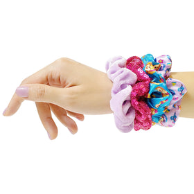 Lifestyle image of a girl using LUV HER hair accessories