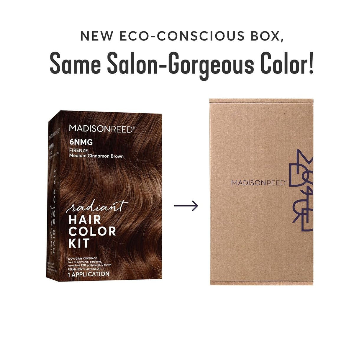 Lifestyle image of a woman applying hair colour at home