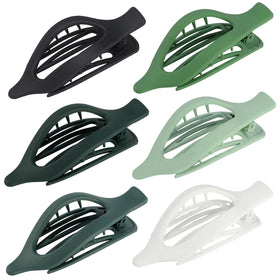Lifestyle image of a woman wearing USDNICE Flat Hair Clips