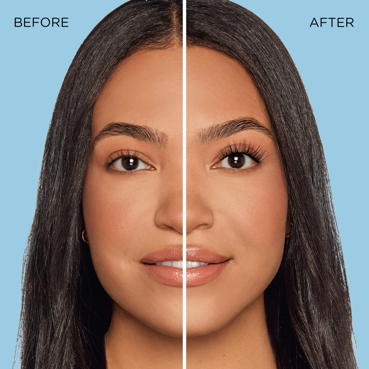 Lifestyle image of Ardell Underlash Lash Extensions applied on model