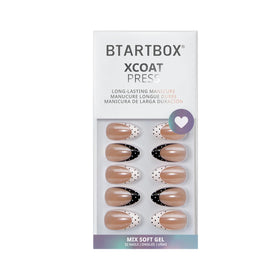 Lifestyle image of BTArtbox Press On Nails Kismet Duo in use