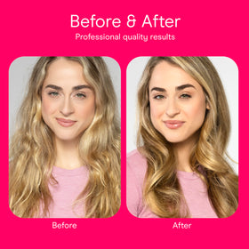 Lifestyle image of Conair brushes in a hair care routine
