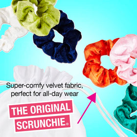 Lifestyle image of Conair scrunchies in use during workout