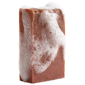 Lifestyle image of Crate 61 Organics soap in a bathroom setting
