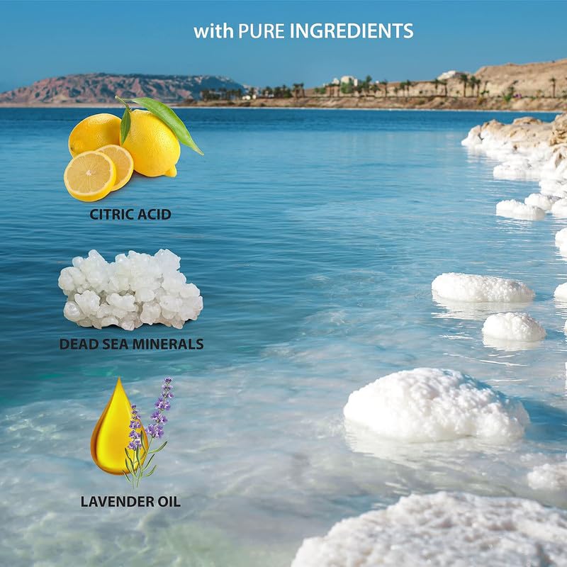 Lifestyle image of Dead Sea Collection Lavender Body Wash in bathroom