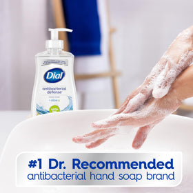 Lifestyle image of Dial Antibacterial Liquid Hand Soap in kitchen