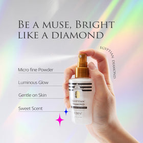 Lifestyle image of EBIN NEW YORK Glitter Mist at a festival
