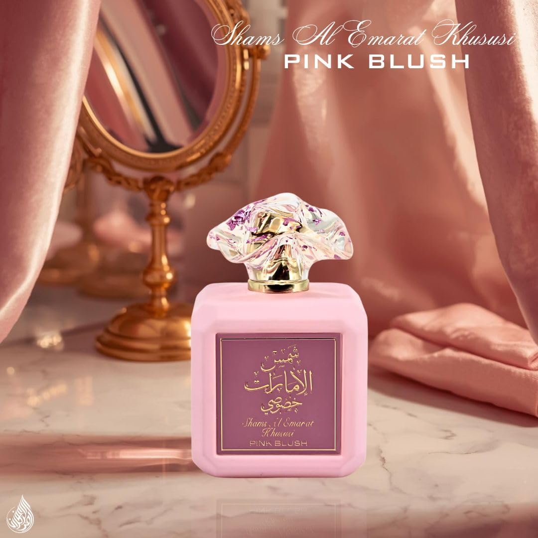 Lifestyle image of fragrance set on a dressing table