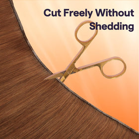 Lifestyle image of Full Shine Hand Tied Weft Hair Extensions styled