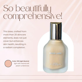 Lifestyle image of Haus Laboratories Triclone Skin Tech Foundation in use