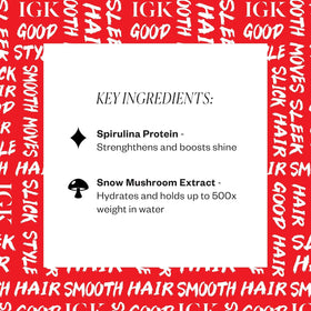 Lifestyle image of IGK Slick Stick in use on hair