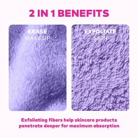 Lifestyle image of MakeUp Eraser in a bathroom setting