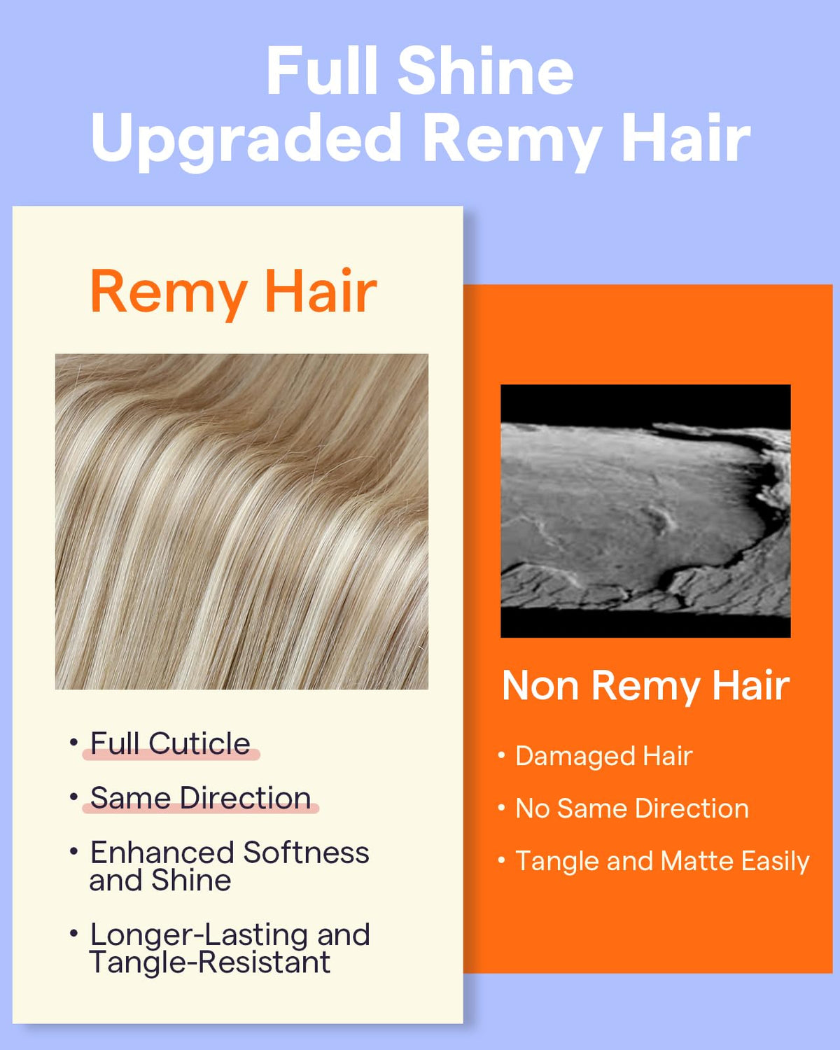 Lifestyle image of model wearing Full Shine Clip in Extensions