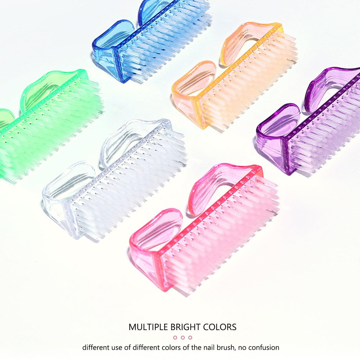 Lifestyle image of MODENGKONGJIAN nail brush being used