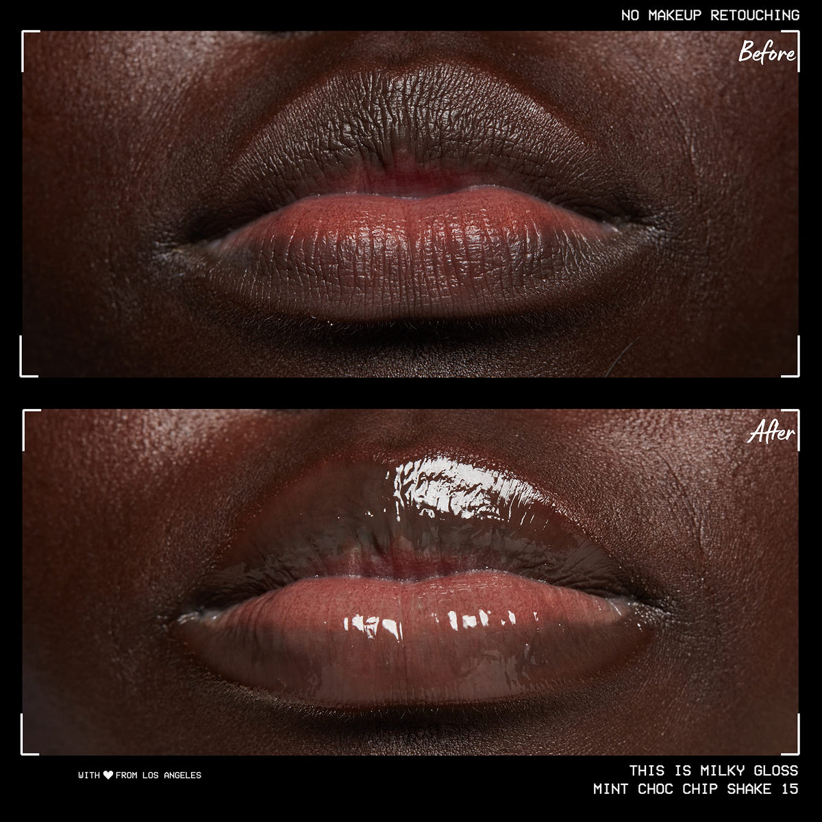 Lifestyle image of NYX This Is Milky Gloss Mint Chocolate Chip Shake