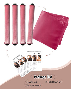 Lifestyle image of Seritant Heatless Curls in use