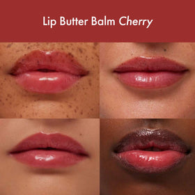 Lifestyle image of Summer Fridays Lip Butter Balm in use