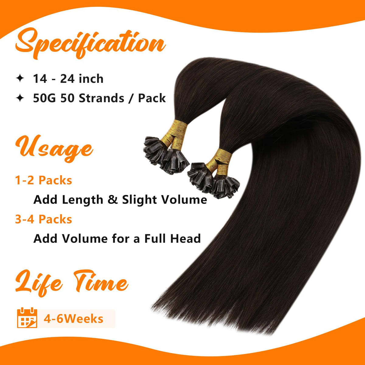 Lifestyle image of Sunny Hair extensions styled in a ponytail